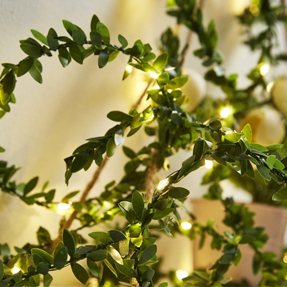 Leaf Garland Fairy Lights