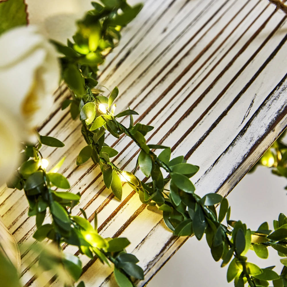 Leaf Garland Fairy Lights
