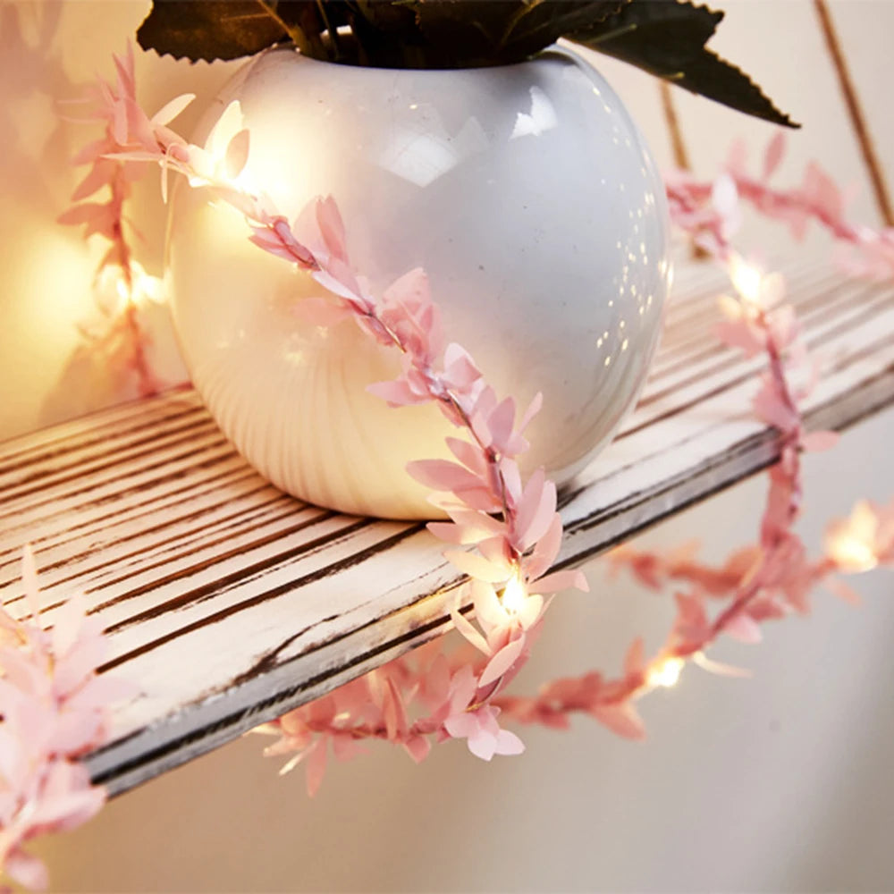 Leaf Garland Fairy Lights