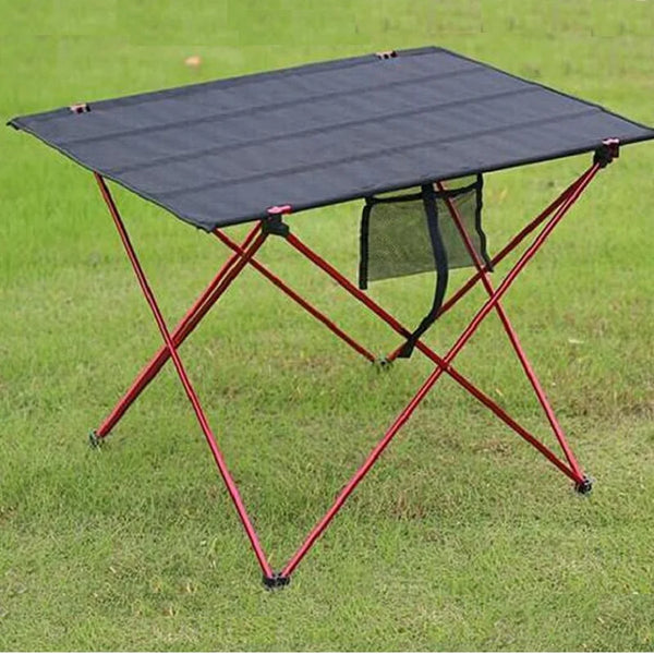 Portable Camping Table Picnic Alloy Folding Cloth Table