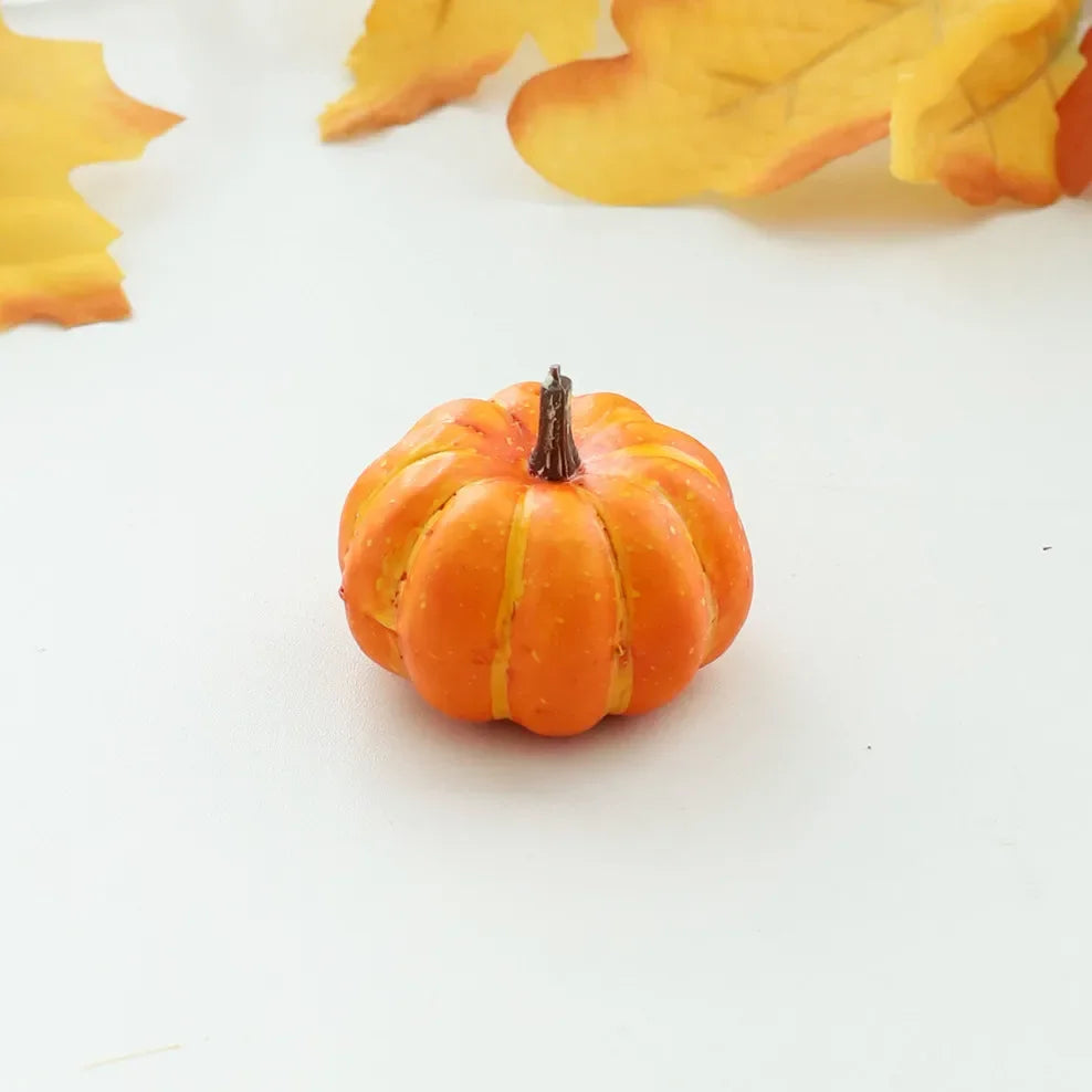 Artificial Pumpkin Decoration Set