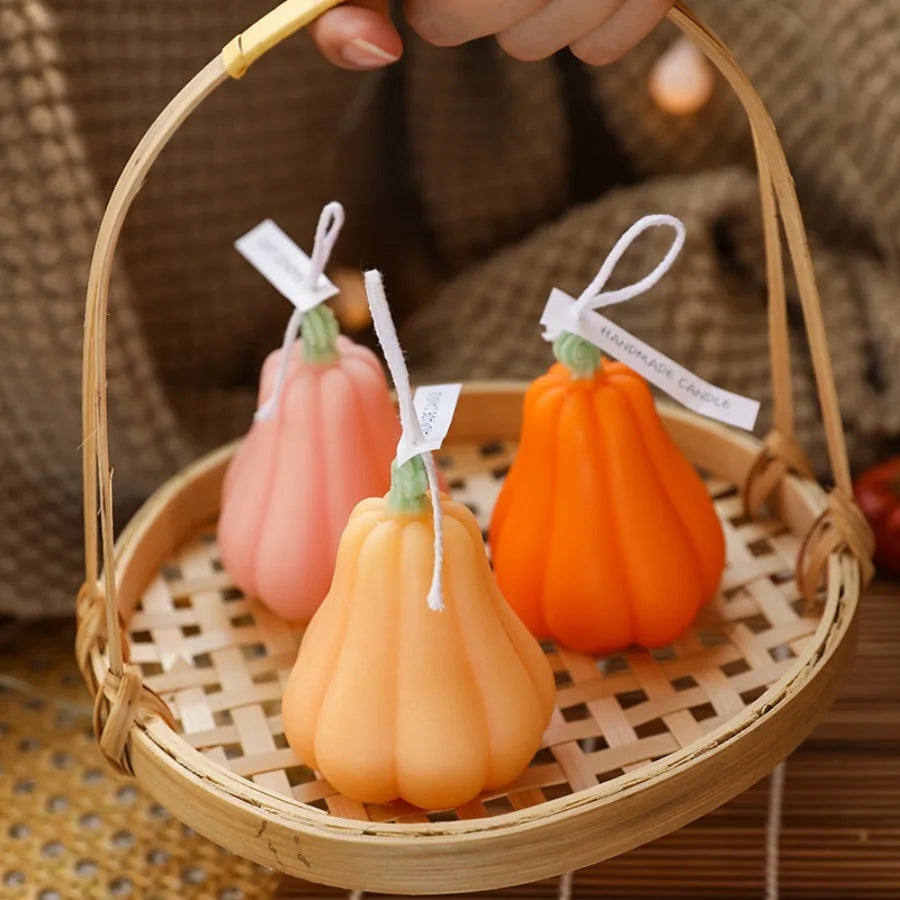 Pumpkin Shaped Scented Candle