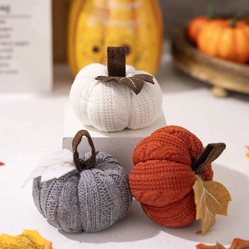 Mini Artificial Pumpkin Decoration