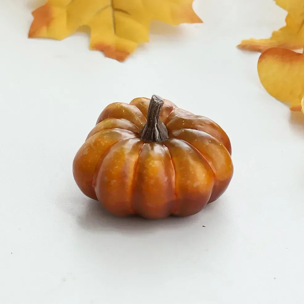 Artificial Pumpkin Decoration Set