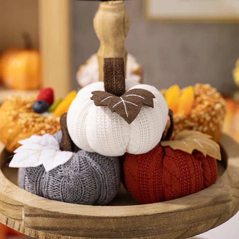 Mini Artificial Pumpkin Decoration