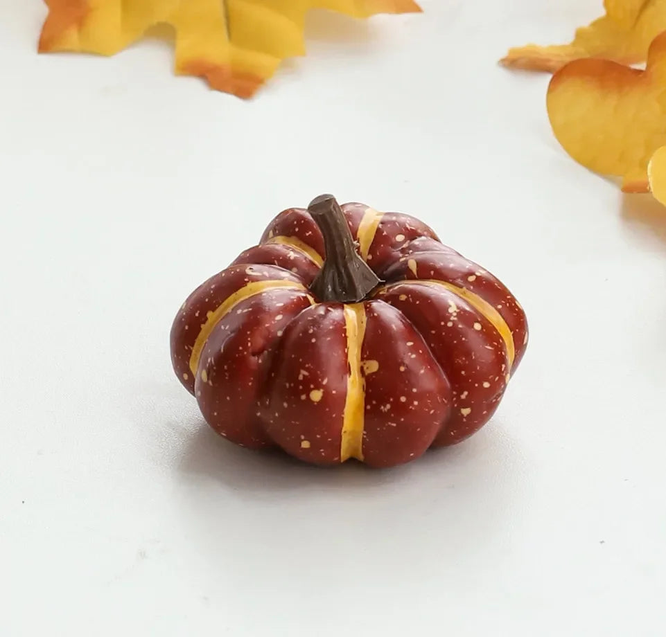 Artificial Pumpkin Decoration Set