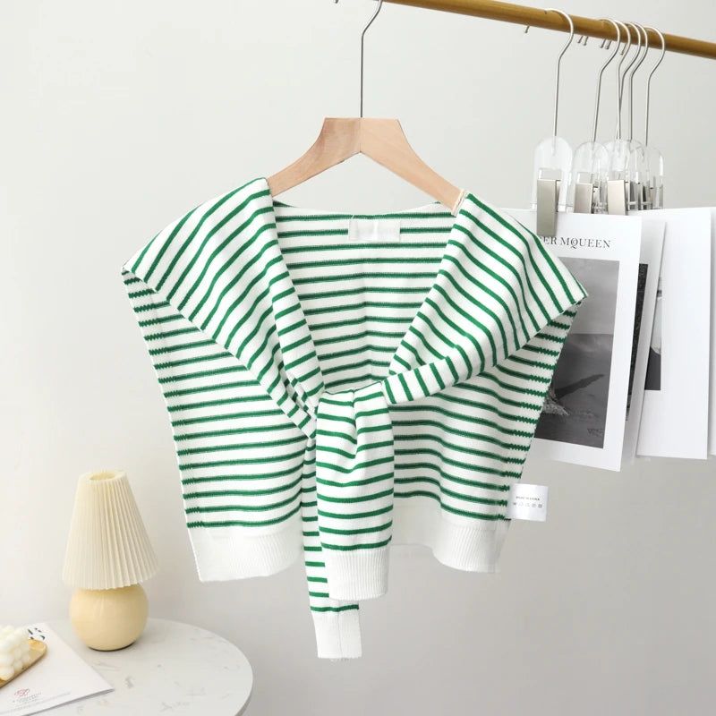 Korean Style Knit Shoulder Shawl Scarf