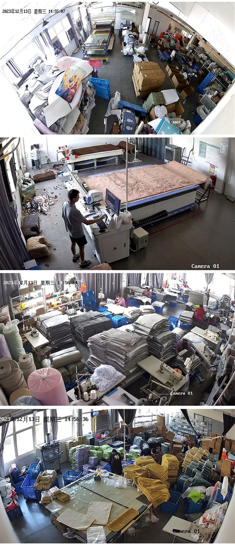 Floral Print Anti-Slip Door Mat