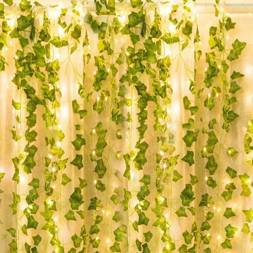 Ivy Leaf Outdoor Fairy String Lights