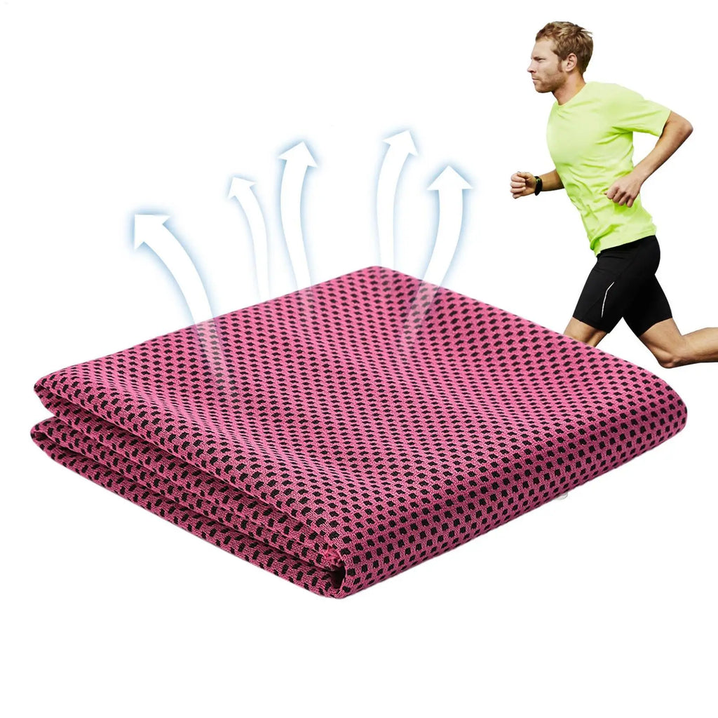Cooling Towel Ice Towel Cooling Towels for Neck and Face Microfiber Cooling Towel for Gym, Travel, Yoga, Camping, Running