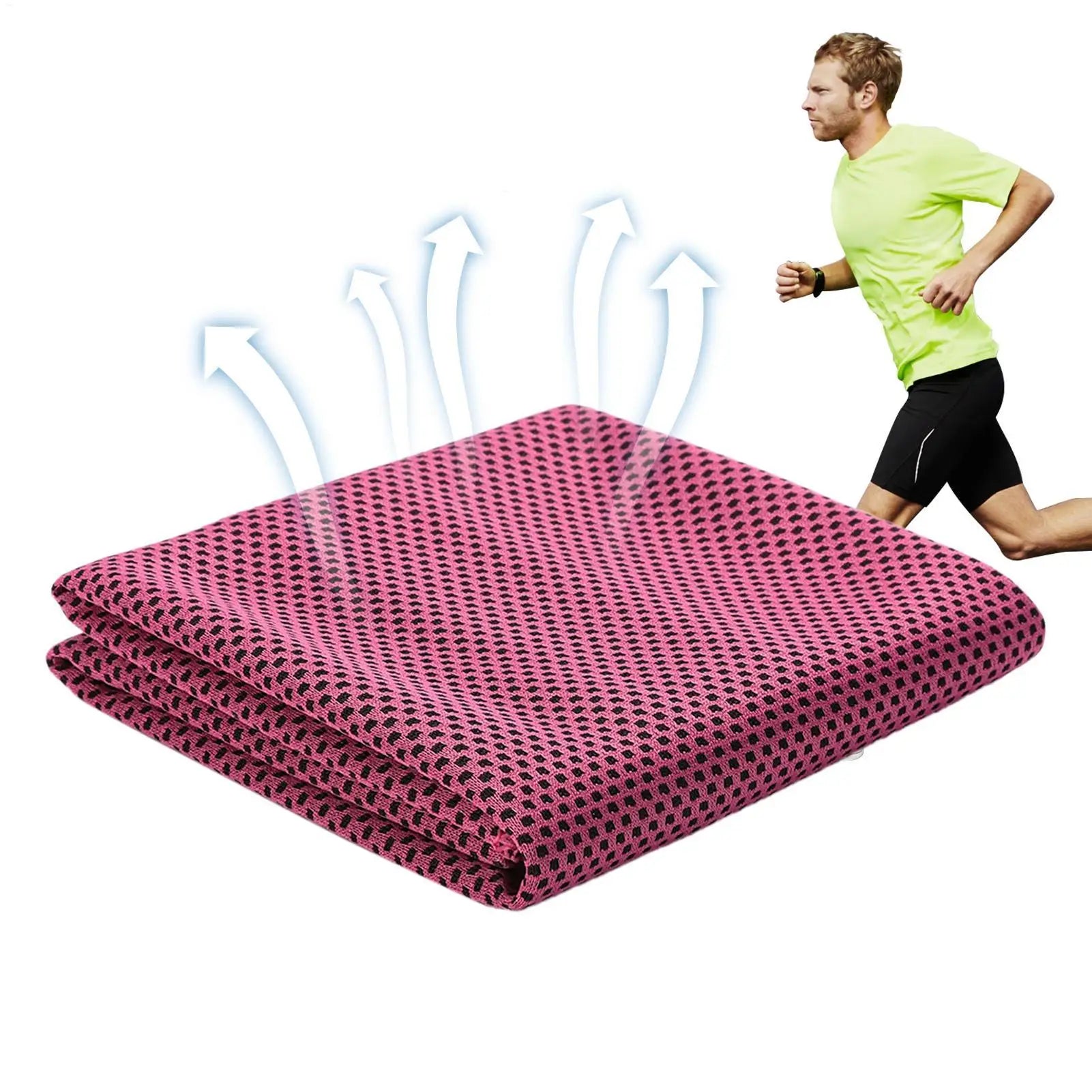 Cooling Towel Ice Towel Cooling Towels for Neck and Face Microfiber Cooling Towel for Gym, Travel, Yoga, Camping, Running