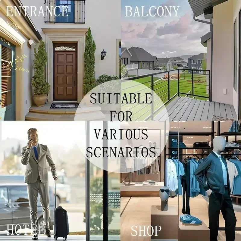 Autumn Maple Leaves Welcome Doormat