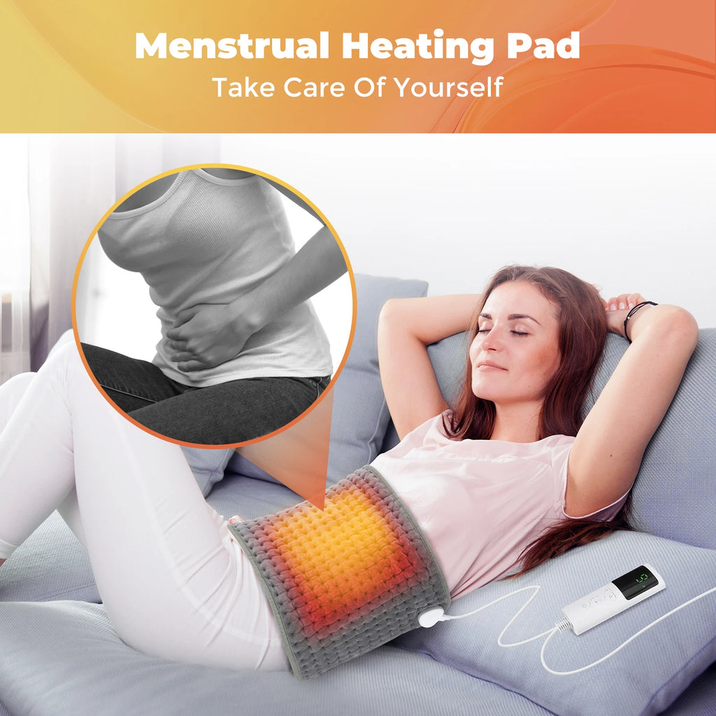 Electric Heating Blanket Foot Waist Abdomen Winter Warmer Washable Thermal Blankets Heated Artifact Pad Mat For Bed Sofa Office