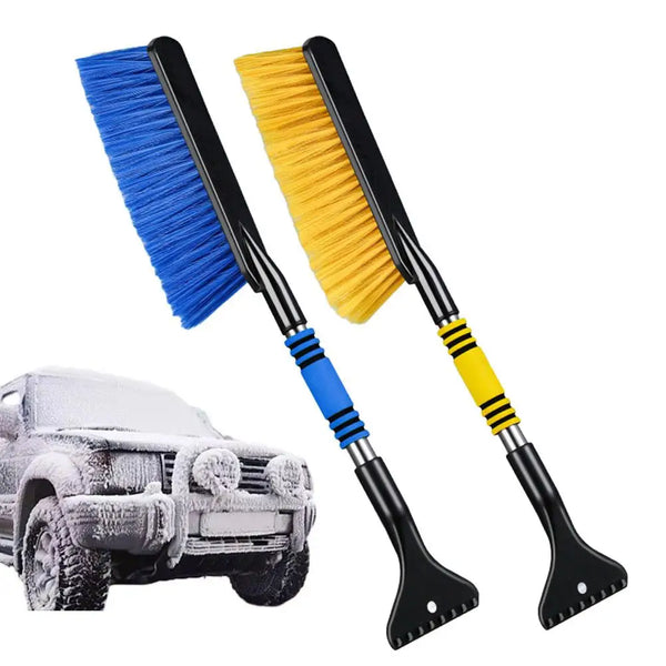 Retractable Snow Brush & Ice Scraper Tool