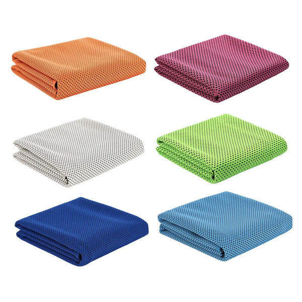 Cooling Towel Ice Towel Cooling Towels for Neck and Face Microfiber Cooling Towel for Gym, Travel, Yoga, Camping, Running
