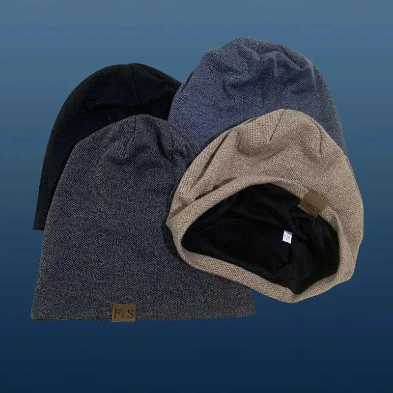 Solid Knit Hip Hop Beanie Hat
