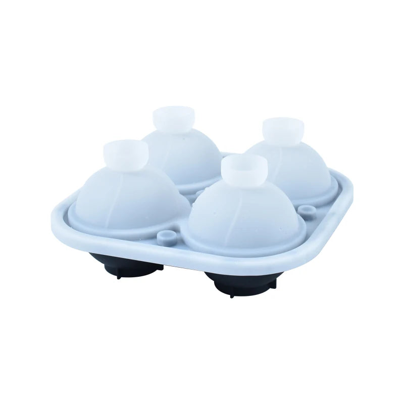 1pc Large Silicone Ice Cube Trays - Easy-Release, No Leakage, Perfect for Whiskey, Cocktails, Juice, and Parties