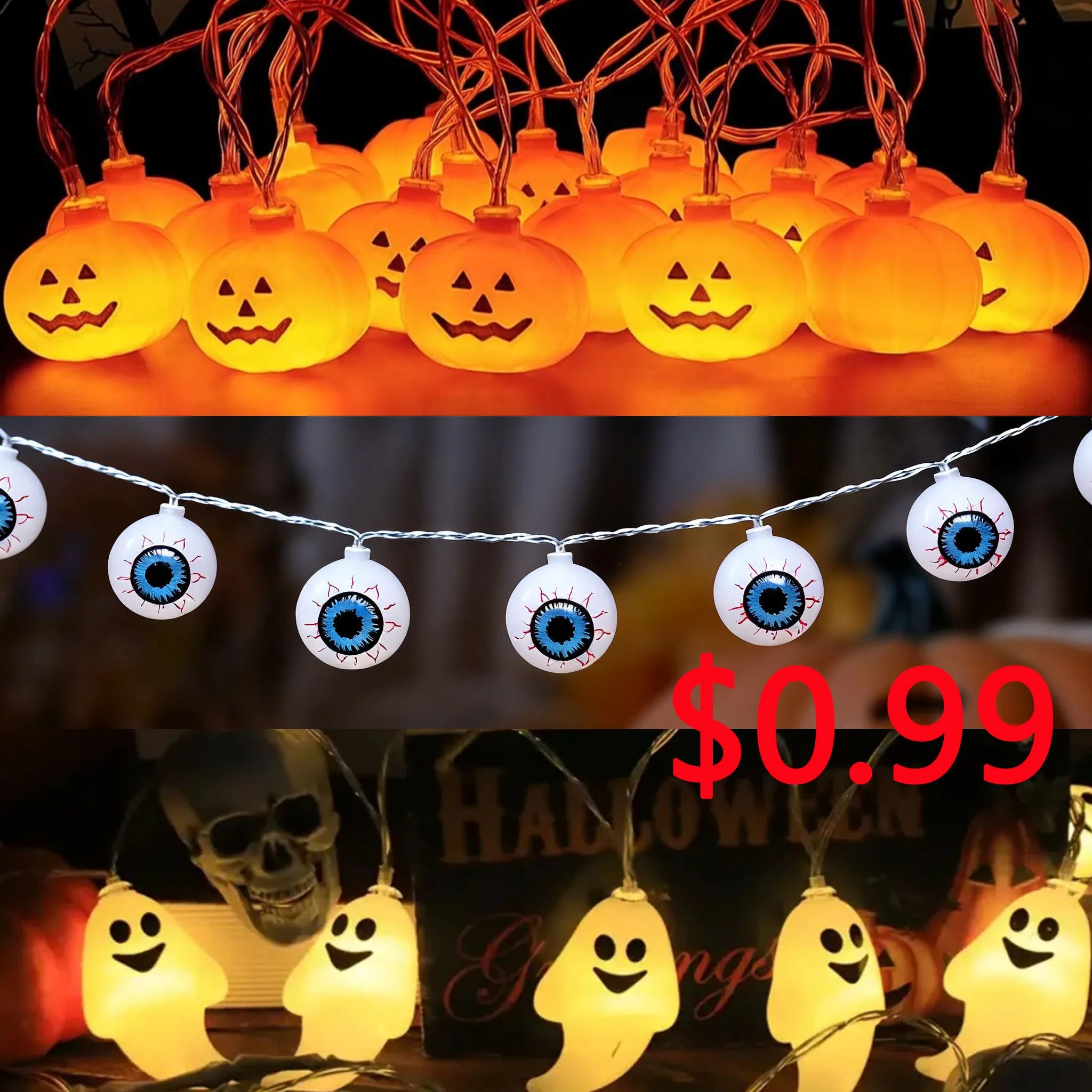 Ivy Leaf Outdoor Fairy String Lights