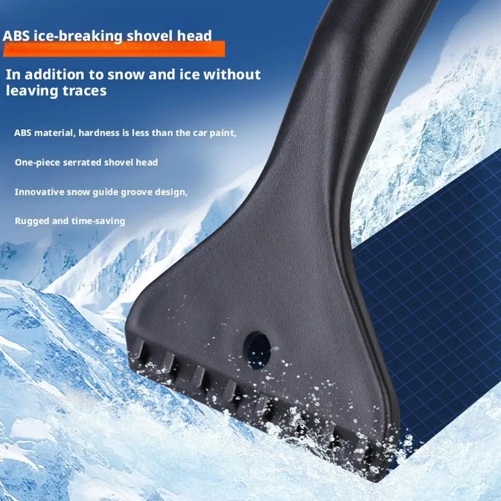 Retractable Snow Brush & Ice Scraper Tool