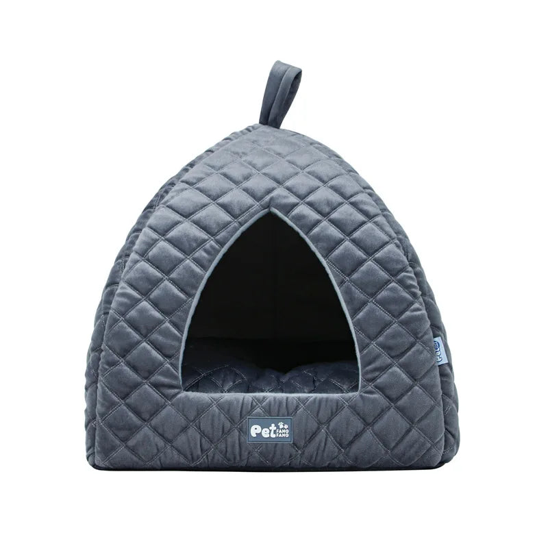Dog Bed House Bed Autumn/Winter Warm Cat Pet Kennel Mats Pet Tents For Small Dogs Cats Puppies