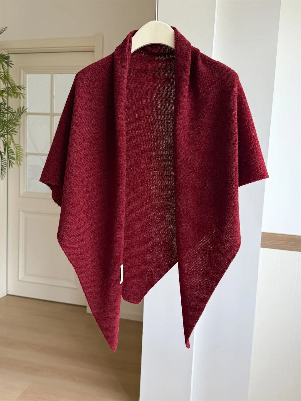 Premium Wool Knit Wraparound Scarf