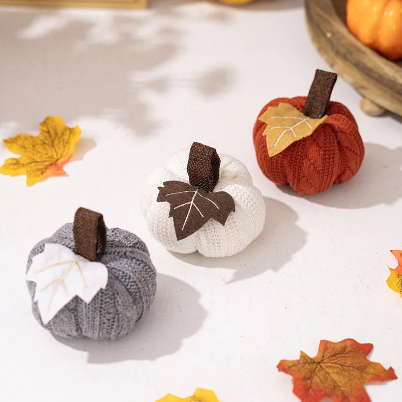 Mini Artificial Pumpkin Decoration