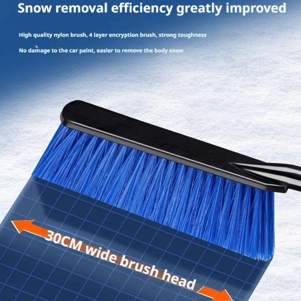 Retractable Snow Brush & Ice Scraper Tool