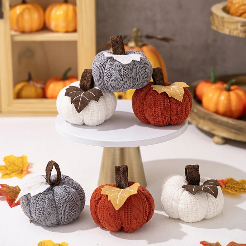 Mini Artificial Pumpkin Decoration