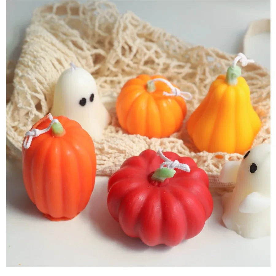 Pumpkin Shaped Scented Candle
