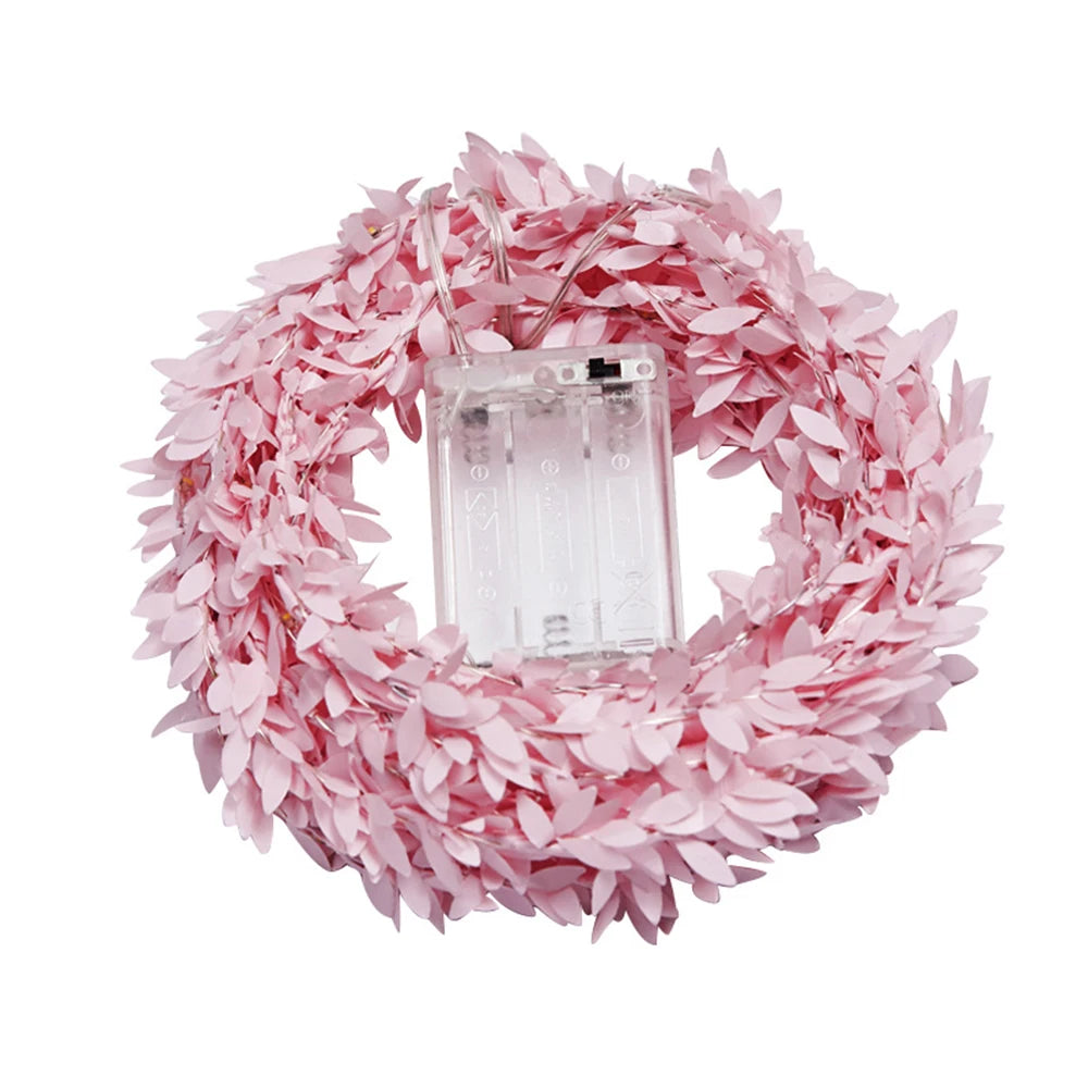 Leaf Garland Fairy Lights