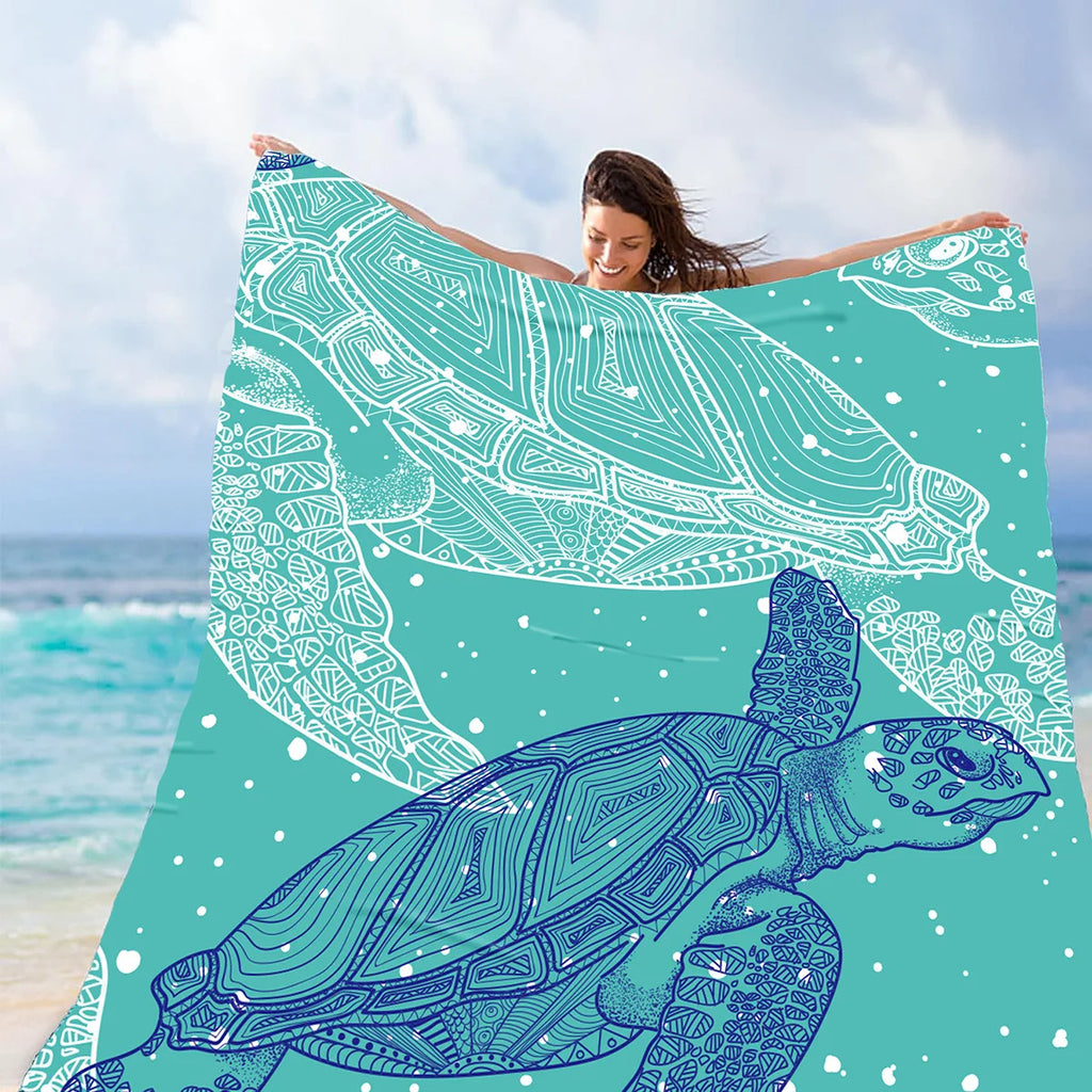 Beach Mat Outdoor Picnic Ultra-thin Campground Mat Waterproof Sand Proof Portable Moisture-proof Mat Pocket Blanket