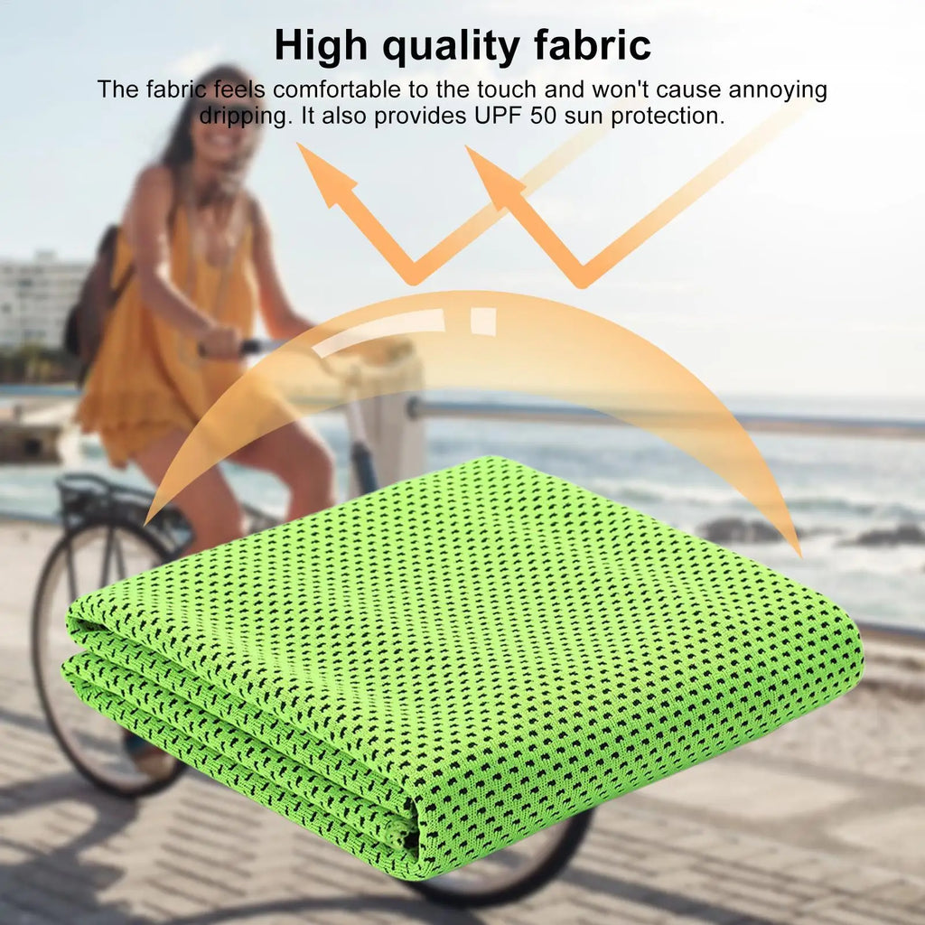 Cooling Towel Ice Towel Cooling Towels for Neck and Face Microfiber Cooling Towel for Gym, Travel, Yoga, Camping, Running