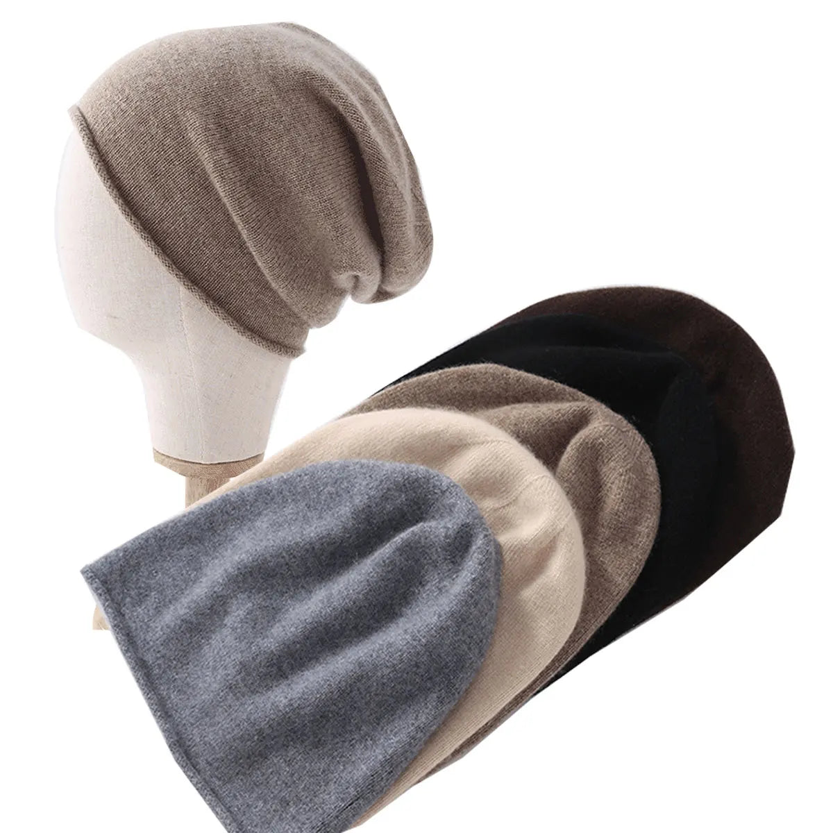 Classic Elastic Knit Winter Beanie