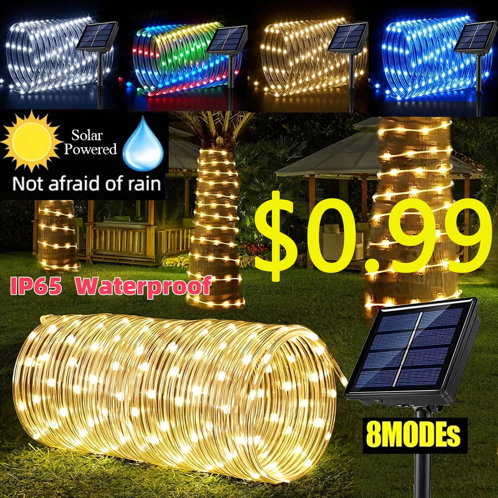 Ivy Leaf Outdoor Fairy String Lights