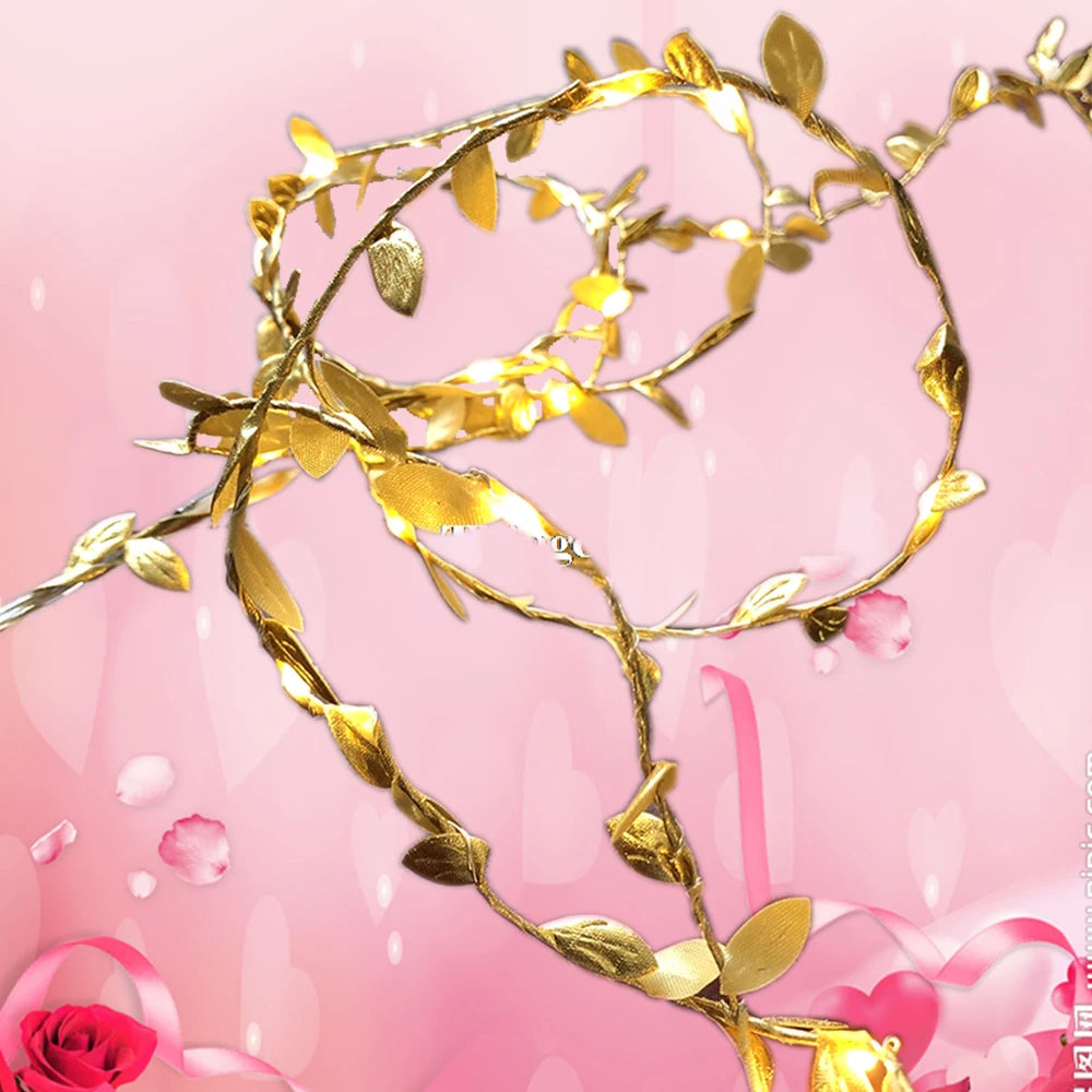 Leaf Garland Fairy Lights