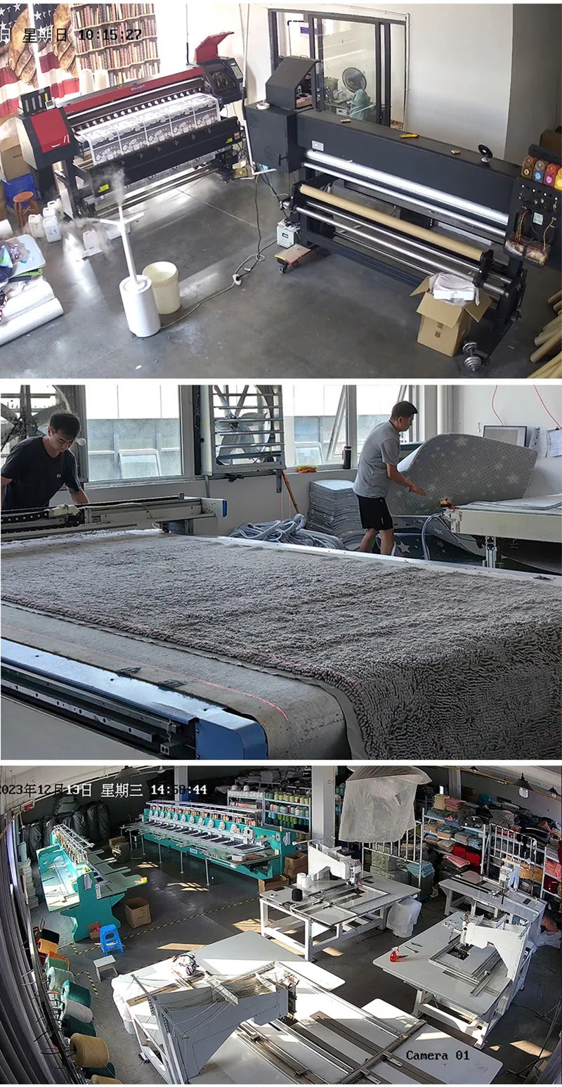 Floral Print Anti-Slip Door Mat