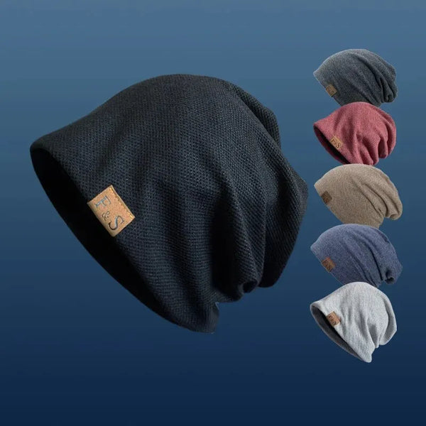 Solid Knit Hip Hop Beanie Hat
