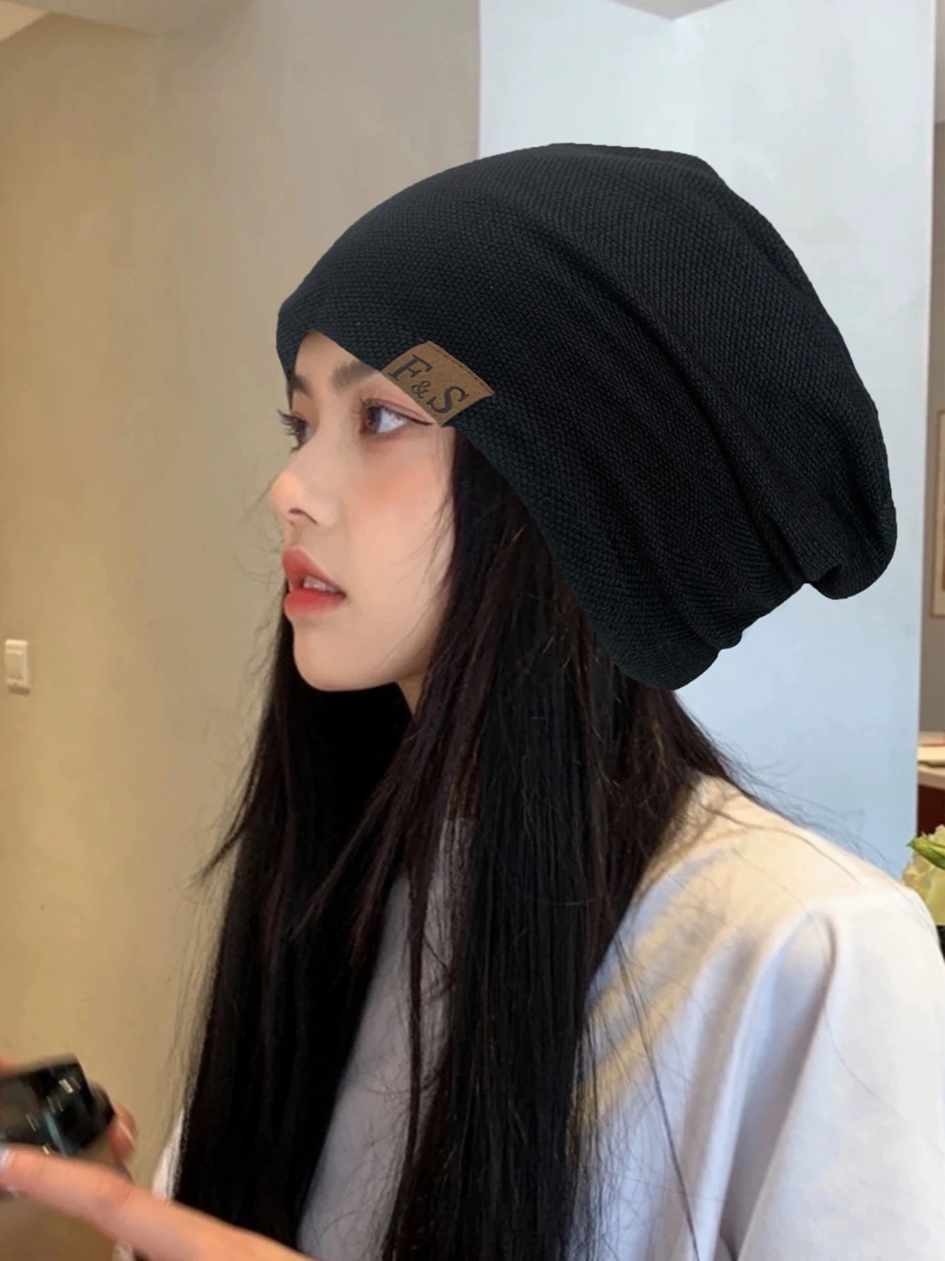 Solid Knit Hip Hop Beanie Hat