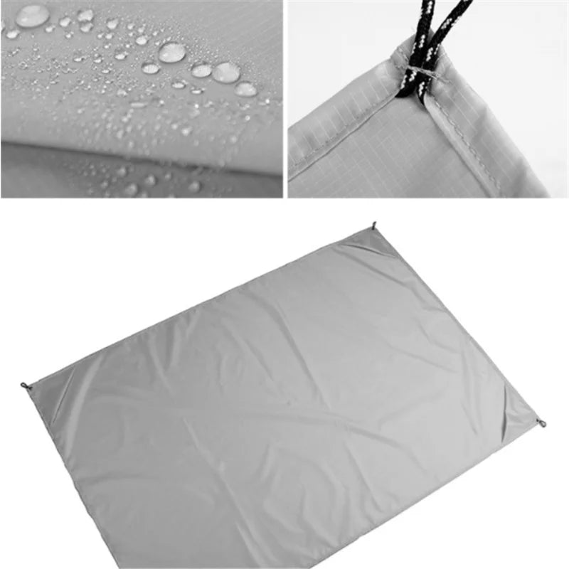 New Waterproof Beach Mat Outdoor Blanket Portable Picnic Mat Camping Baby Climb Ground Mat Mattress 100*150CM Waterproof PU