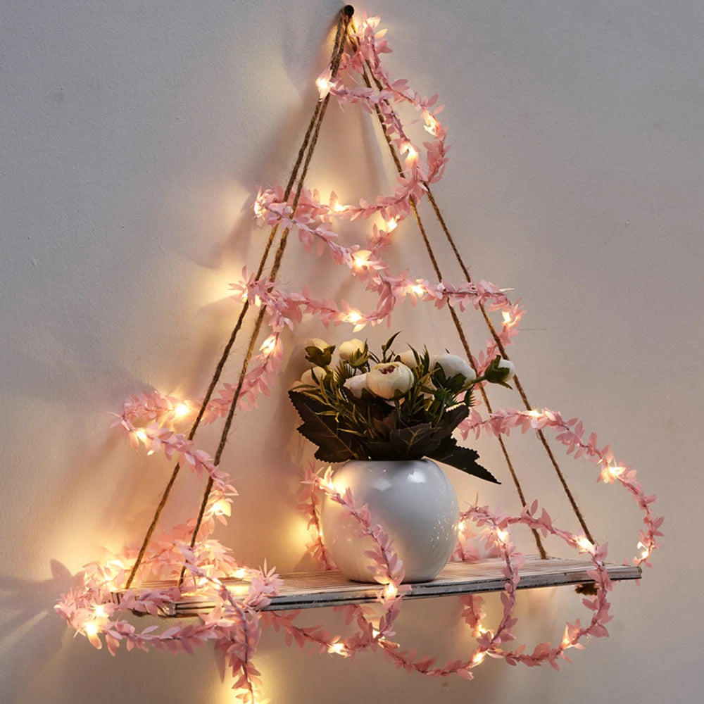 Leaf Garland Fairy Lights