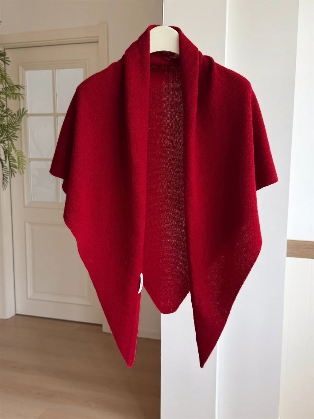 Premium Wool Knit Wraparound Scarf