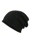 Classic Elastic Knit Winter Beanie
