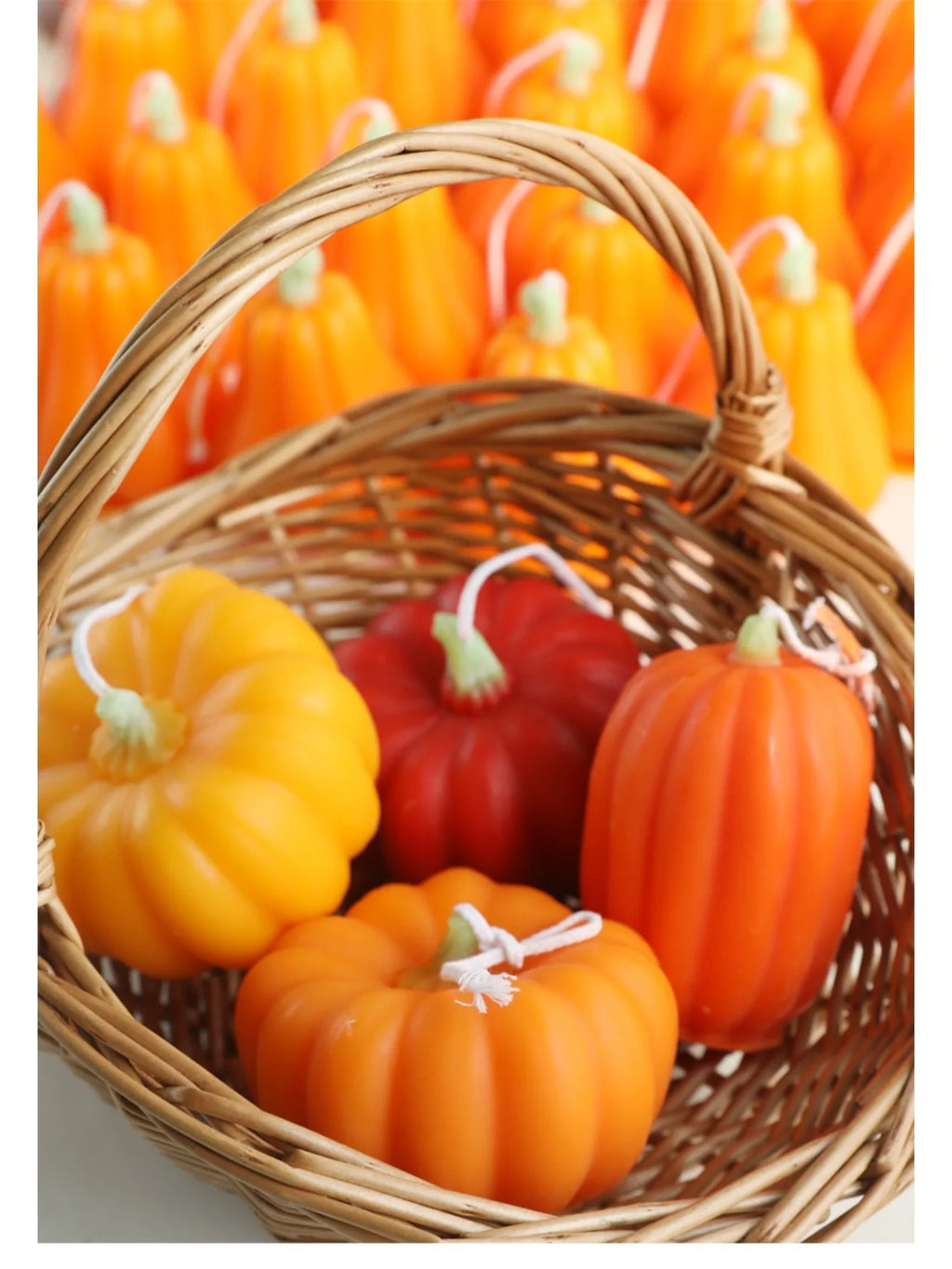 Pumpkin Shaped Scented Candle