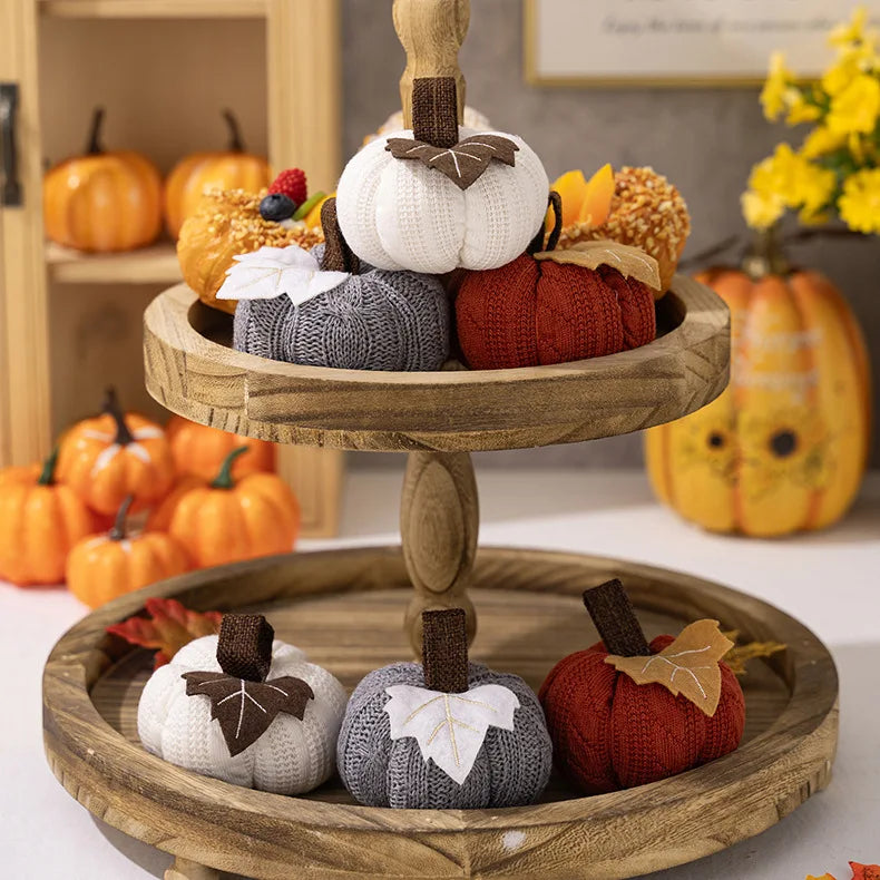 Mini Artificial Pumpkin Decoration