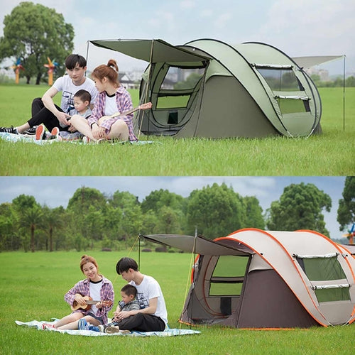 4–5 Person Automatic Pop-Up Camping Tent
