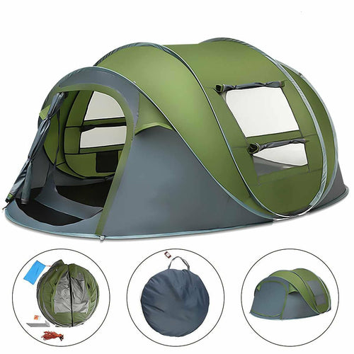 4–5 Person Automatic Pop-Up Camping Tent